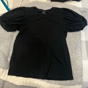 Gap balloon short sleeve shirt small